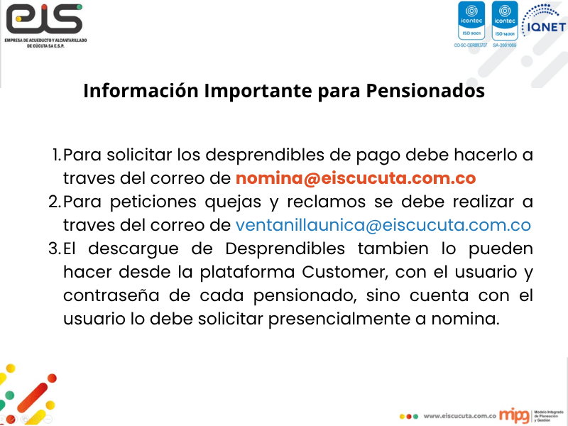 Info importante